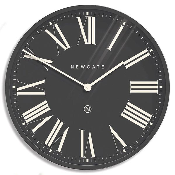 NEW GATE ニューゲート掛け時計 MUSIC HALL Extra Large Roman Numeral Wall Clock Grey 60cm  NUMXMHALL175BGY　ニューゲート時計【送料無料】