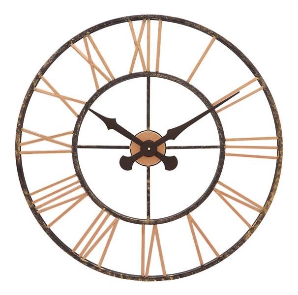 レトロデザイン！ロジャーラッセルRogerLascelles社製 Outdoor/Indoor Clock  70cm掛け時計　ODC-XL-COPPER