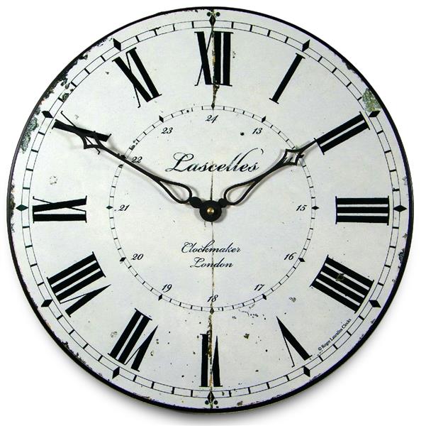 アンティーク調でお洒落！ロジャーラッセル掛け時計　RogerLascelles掛け時計 Clockmaker's Clock 壁掛け時計　PUB-CLOCKMAKER