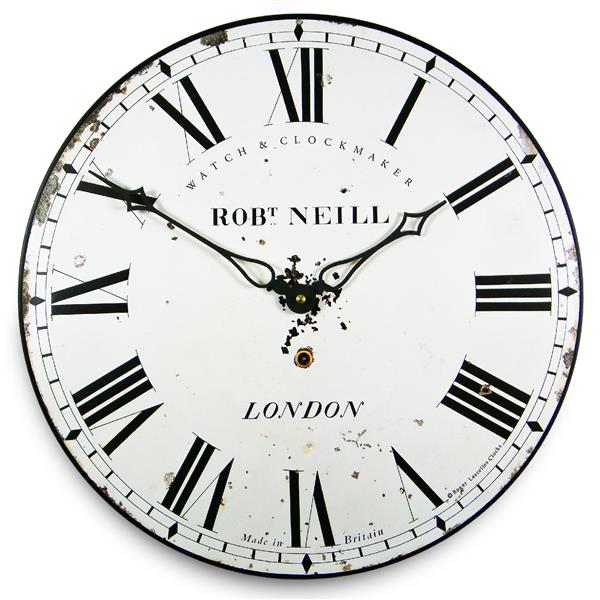 アンティーク調でお洒落！ロジャーラッセル掛け時計　RogerLascelles掛け時計 Classic London wall clock  壁掛け時計　PUB-NEILL
