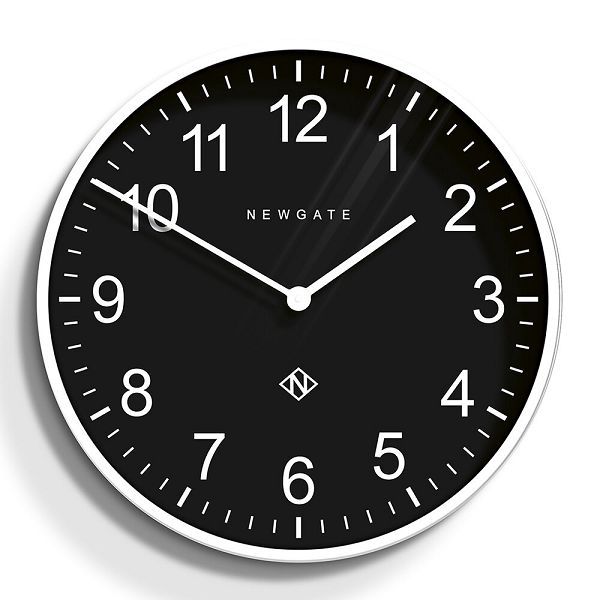 NEW GATE　ニューゲート掛け時計  Professor Wall Clock - Pebble White/Black φ600 PWC-PWB ニューゲート時計　【送料無料】