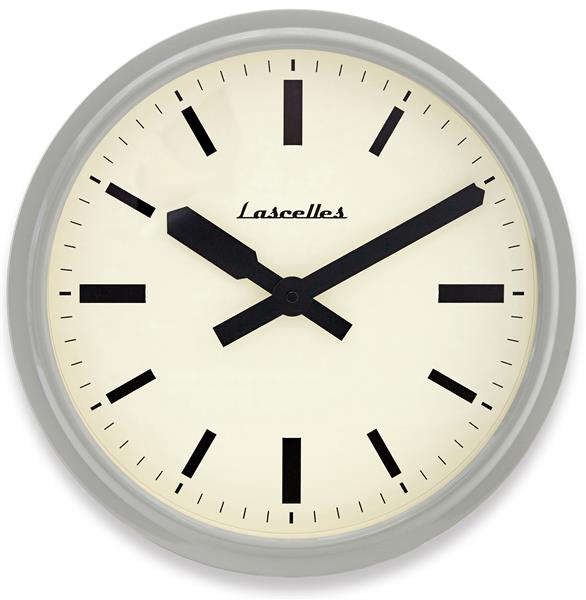 ロジャーラッセルRogerLascelles社製 Deep Retro Dove Grey Wall Clock 36cm掛け時計　RETRO-LONDON-GREY