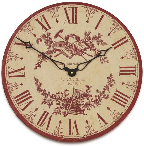 ロジャーラッセル RogerLascelles 掛け時計　Toile Design Wall Clock  36cm　TW-TOILE