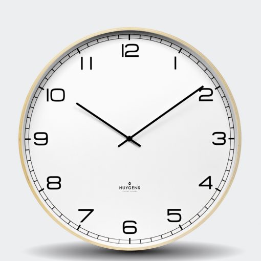 ホイヘンス HUYGENS CLOCK オランダ　アラビック掛け時計 45cm Wood Wall Clock WOOD-ARABIC45 　壁掛け時計【送料無料】