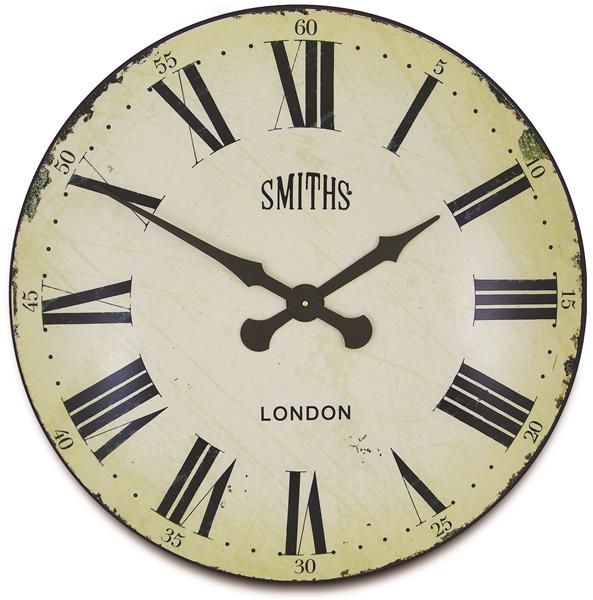 ロジャーラッセルRogerLascelles掛け時計Smiths Extra Large Dial in Antique White 70cm　壁掛け時計　XL-SMITHS-WHITE