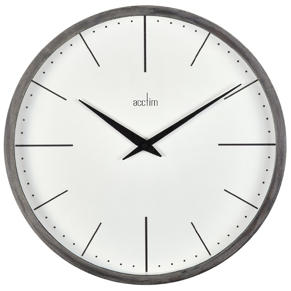 acctim  掛け時計 LEKSVIK Wall Clock AC25047 Grey モダン イギリス【送料無料】