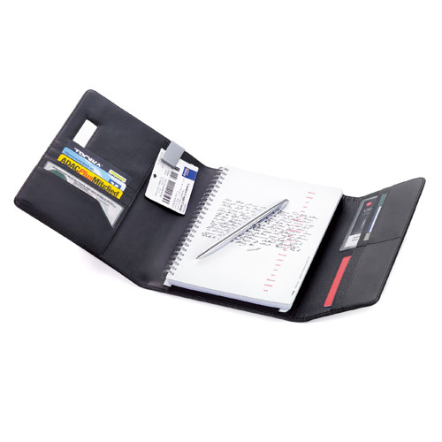 レザーノート＆手帳カバーA5　BOK59LE　ブラック　TROIKA