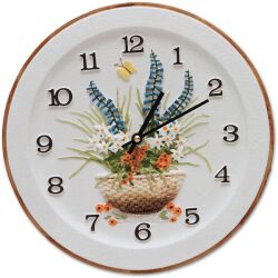 Terrastudio セラミック テラスタジオ 陶器 掛け時計 ドイツ製 Wall Clock 03-2404 壁掛け時計 手造り 贈り物