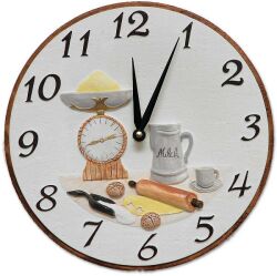 Terrastudio セラミック テラスタジオ 陶器 掛け時計 ドイツ製 Wall Clock 03-2408 壁掛け時計 手造り 贈り物