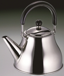 シンプルにキッチンを飾る！ケトル　ステンレス製エクストラ やかん