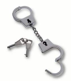 手錠タイプのキーホルダー　Guilty Lock