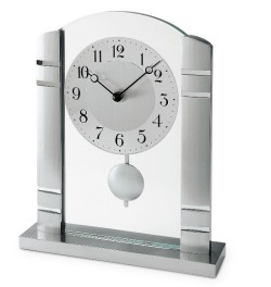 スタイリッシュで見やすい！AMS振り子置き時計 1118　AMS置き時計