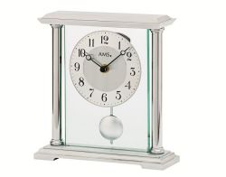 スタイリッシュで見やすい！AMS振り子置き時計 1142　AMS置き時計