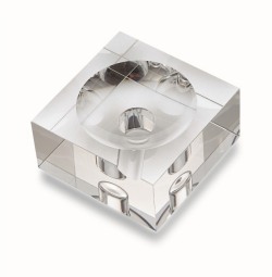 シンプルで高級感があるアシュトレイ　　クリスタルガラス灰皿177004　Philippi