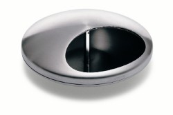 スタイリッシュなステンレス製アシュトレイ灰皿　COCOON　Philippi 195149