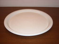 白いピザプレート２８．６ｃｍ　クラシックホワイトDUDSON
