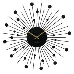 acctim  掛け時計 BRIELLE Wall Clock AC29643  MATT BLACK モダン イギリス【送料無料】