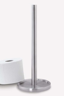 シンプルでスマートなデザインが魅力！ZACK製ステンレストイレットペーパーホルダーMIMO　40180