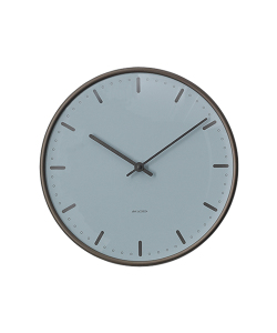 アルネ・ヤコブセン掛け時計 　CityHall Wall Clock Royal Blue 210mm　43635 壁掛け時計　ROSENDAHL
