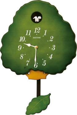 カッコークロック 鳩時計　グレイスカッコー413R　 4MJ413RH05  リズム時計　カッコーが鳴いて時刻を知らせます！　