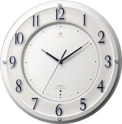 ハイグレード　RHG-T001　掛け時計　リズム時計　壁掛け時計 　4MY832HG03　無料名入れ　　グリーン購入法適合