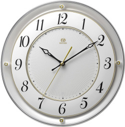 シンプルでスタイリッシュな掛け時計　ハイグレード　RHG-M111　掛け時計　リズム時計　壁掛け時計 4MY858HG03　無料名入れ