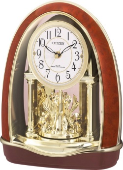 毎正時にメロディが流れます！置き時計 パルドリームR414　4RN414-023　シチズン時計
