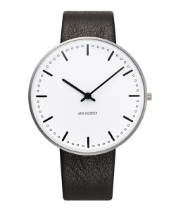 アルネ・ヤコブセン腕時計 ARNE JACOBSEN City Hall Watch Leather  40mm　53202-2001