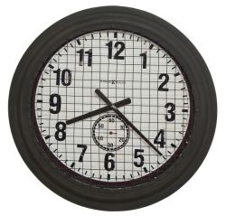 アンティーク調でお洒落！ハワード・ミラーHoward Miller社製掛け時計　Grid Iron Works　625-625