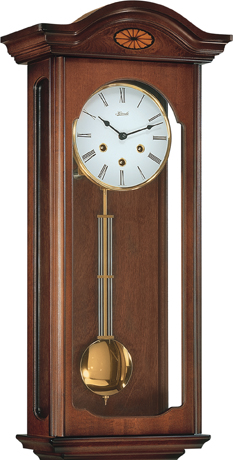 ウォルナット仕上げが美しい！　ヘルムレ（HERMLE)製振り子時計　Oxford 70456-030341
