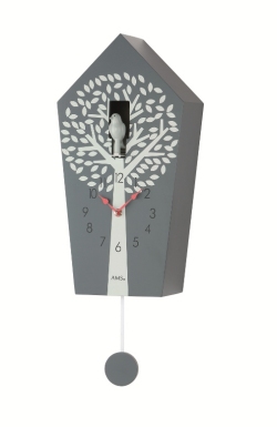 鳩時計　可愛い小鳥がポイントです！　ＡＭＳ（アームス)カッコー振り子時計　7287