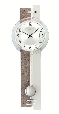 斬新デザインが目を引きます！　ＡＭＳ（アームス)振り子時計　7440