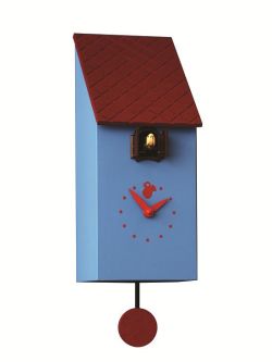 カッコーが鳴いて時刻を知らせます！鳩時計　カッコークロック　イタリア・ピロンディーニPortfino803
