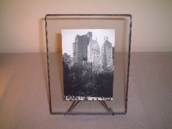 スタイリッシュにお部屋を彩る　ガラスフォトフレームＢＬＫ&ＣＬＥＡＲ（１８×１４）