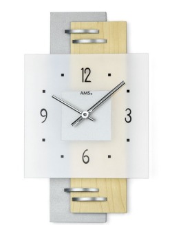 AMS9248  お洒落なデザインです！　ＡＭＳ　アームス掛け時計　