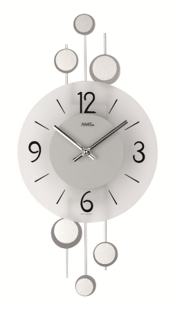 斬新なデザインが光ります！　ＡＭS　アームス掛け時計  AMS9388