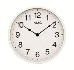 シンプルデザインが光ります！　ＡＭS　アームス掛け時計  AMS9494