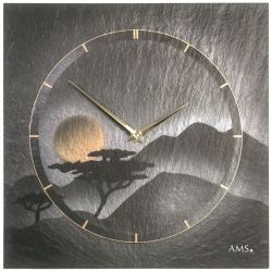 絵画の様な掛け時計！　ＡＭS壁掛け時計　アームス掛け時計　AMS9514