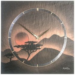 絵画の様な掛け時計！　ＡＭS壁掛け時計　アームス掛け時計　AMS9515