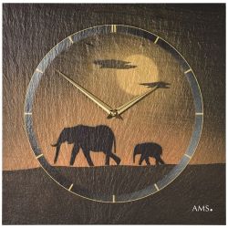 絵画の様な掛け時計！　ＡＭS壁掛け時計　アームス掛け時計　AMS9523