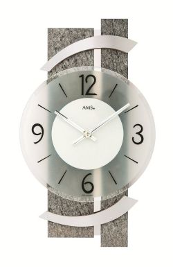 お洒落なデザインです！　ＡＭＳ掛け時計　アームス壁掛け時計　AMS9548