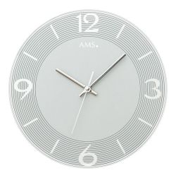 シンプルなデザインが魅力！　ＡＭＳ壁掛け時計　アームス掛け時計　AMS9571