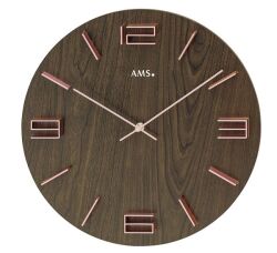 ＡＭＳアームス掛け時計　ドイツ製　9591　AMS掛け時計 スタイリッシュな掛け時計　壁掛け時計