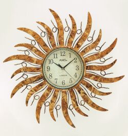 迫力があるデザインです！　ＡＭＳ掛け時計　アームス壁掛け時計　AMS9639