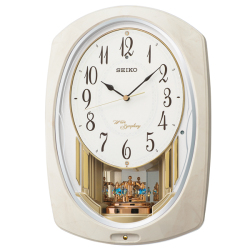 アミューズ時計　ウエーブシンフォニー　AM261A　セイコー掛け時計　SEIKO電波時計　