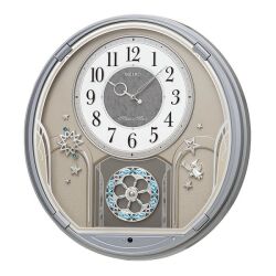 アミュージングクロック　ウエーブシンフォニー　AM401S　セイコー掛け時計　SEIKO時計　名入れ　文字入れ
