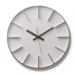 Lemnos　レムノス　掛け時計 EDGE　CLOCK　ホワイト　AZ-0115WH