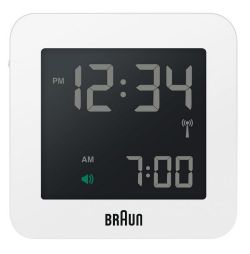 【日本正規代理店品】　ブラウンBRAUNグローバル電波アラームクロック　　BNC009WH-RC