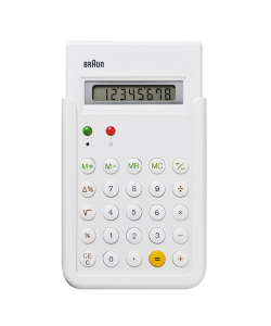 【日本正規代理店品】　ブラウンBRAUN Calculator 電卓 BNE001WH