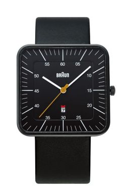 【日本正規代理店品】　ブラウンBRAUNリストウォッチ　 腕時計　スクエア　　BNH0042BKBKG